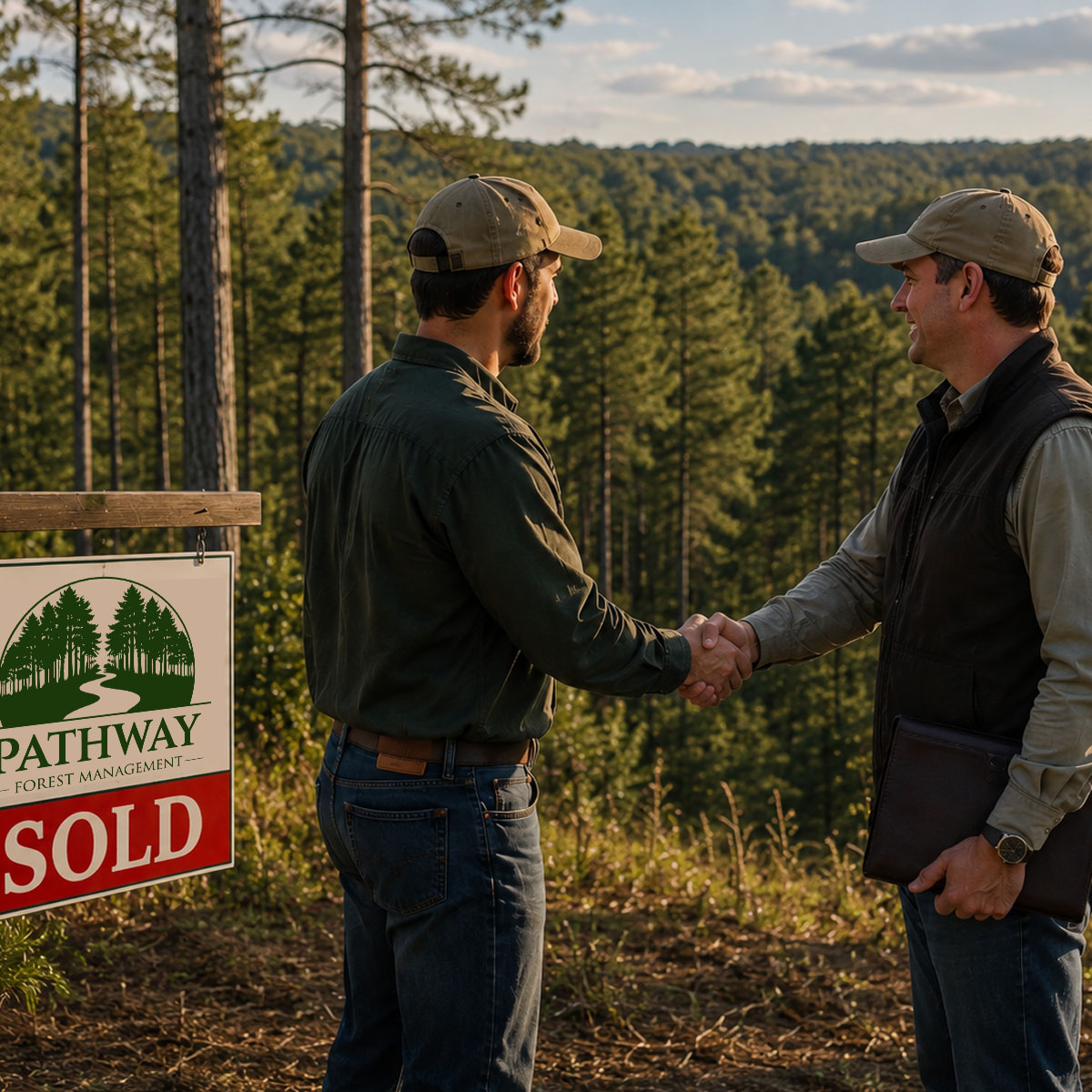 Selling land